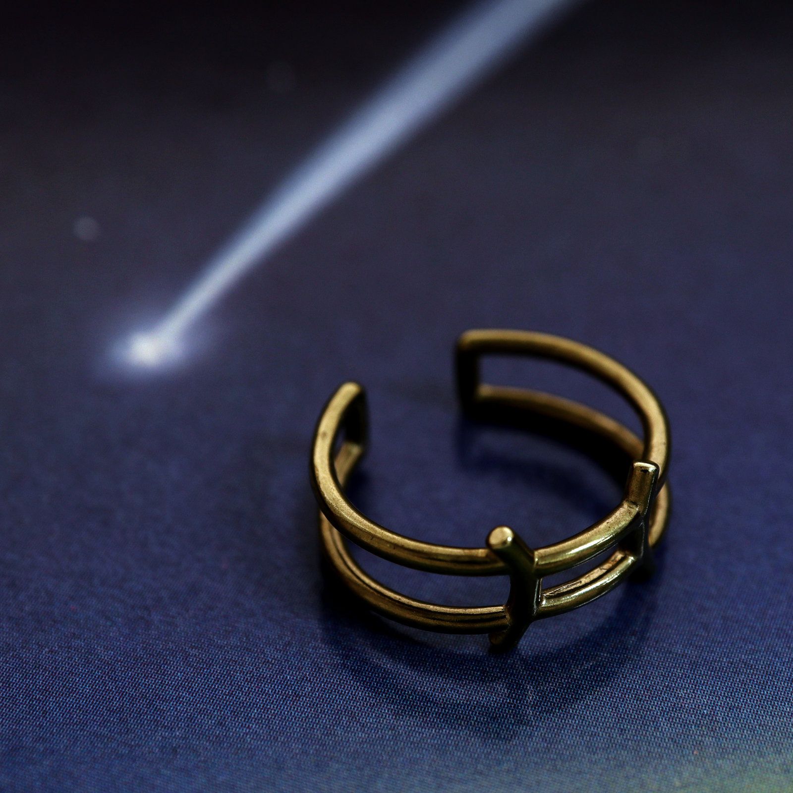 「horoscope ring Gemini」リング ふたご座 ゴールド