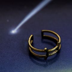 「horoscope ring Gemini」リング ふたご座 ゴールド
