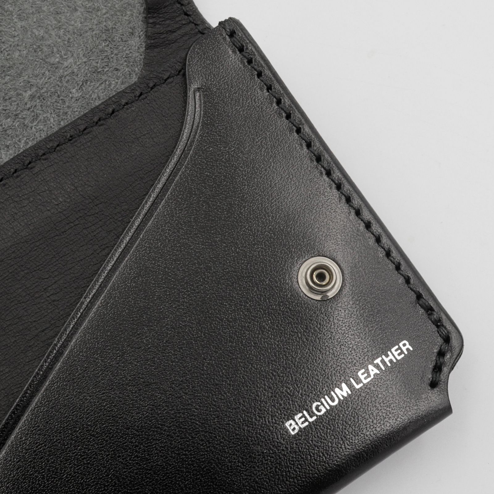 【Dual】ギャルソンコンパクトウォレット サドルプルアップ  ブラック