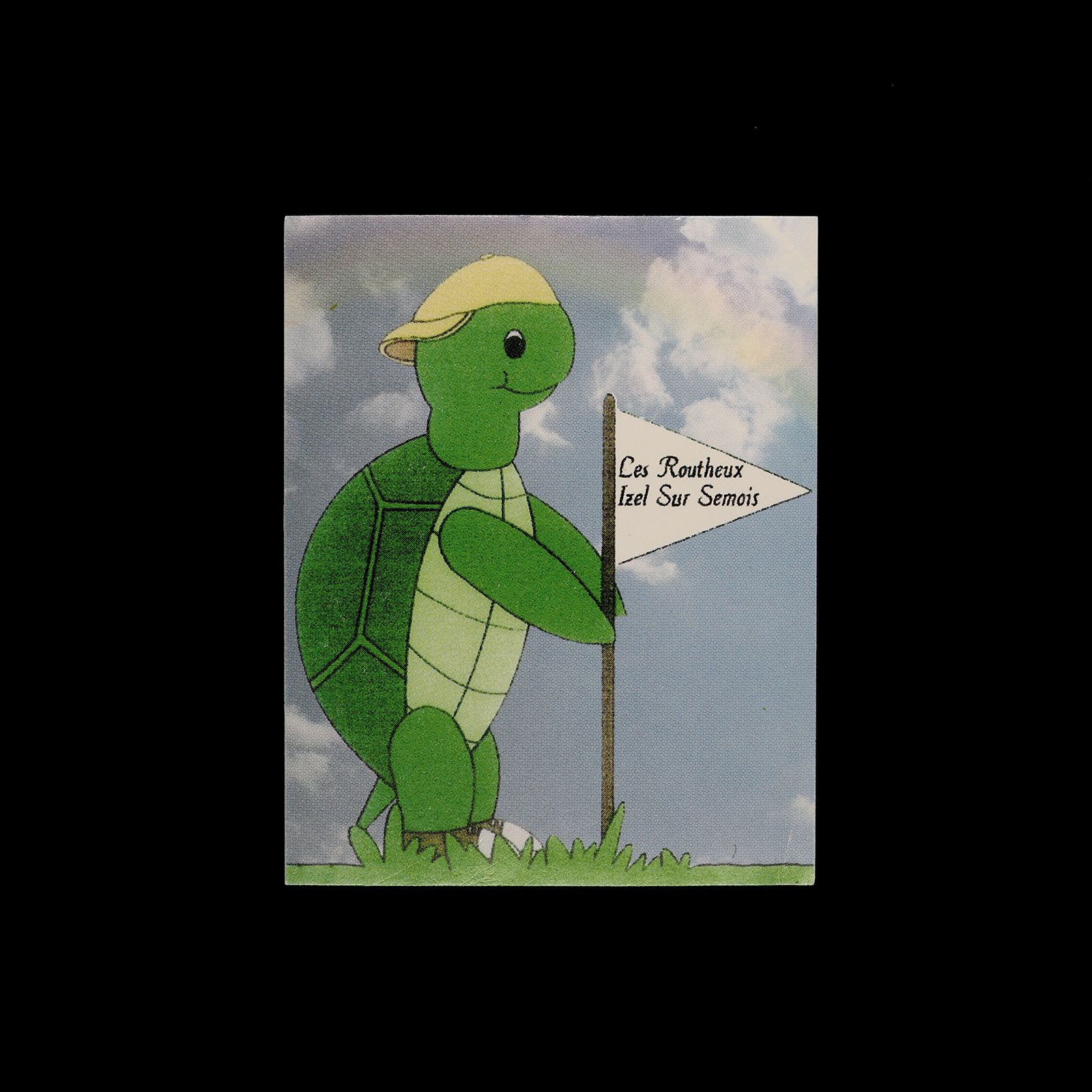 「Les Routheux Izel semois」ヴィンテージステッカー ヨーロッパ