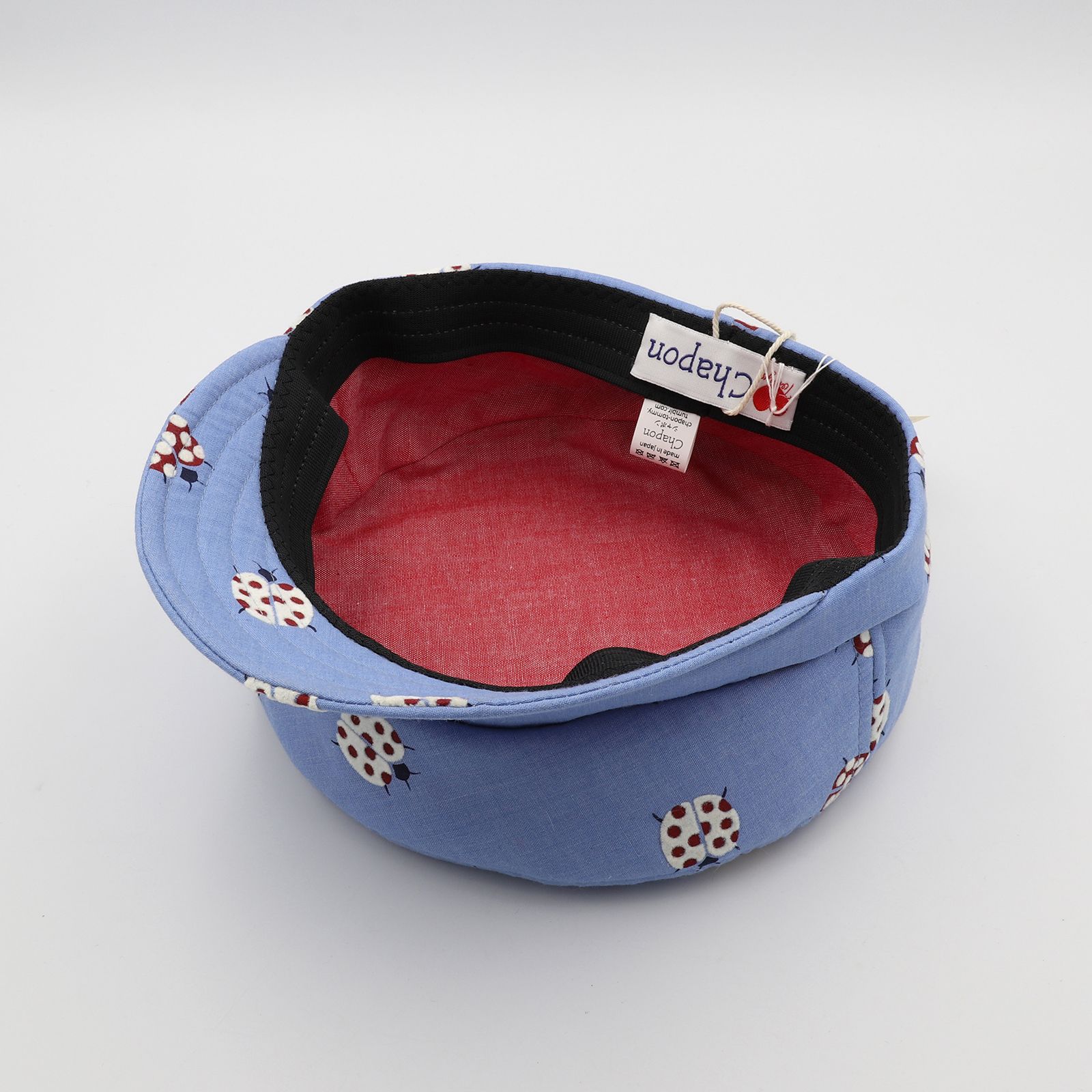【送料無料対象外】レディバグプリントキャップ ゼニスブルー