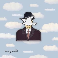 「Dove」ピンズ ルネ・マグリット