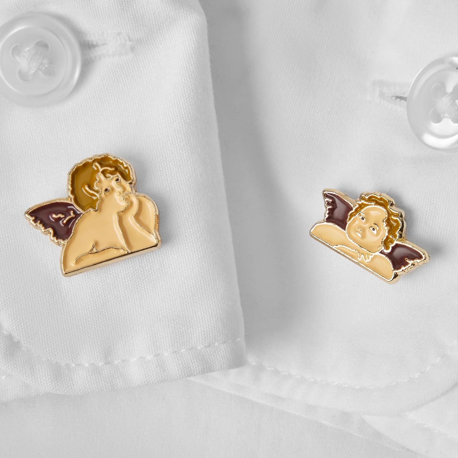 「The Sistine Madonna」ピンズ システィーナの聖母/ラファエロ