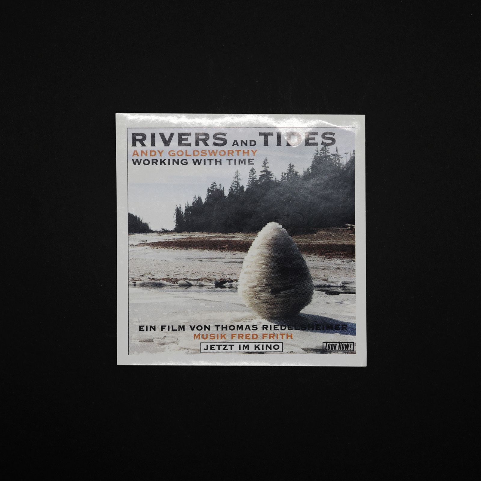 「RIVERS AND TIDES」ヴィンテージステッカー ヨーロッパ