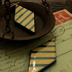 「70s プラダイヤスラッシュ」ピアス イタリア