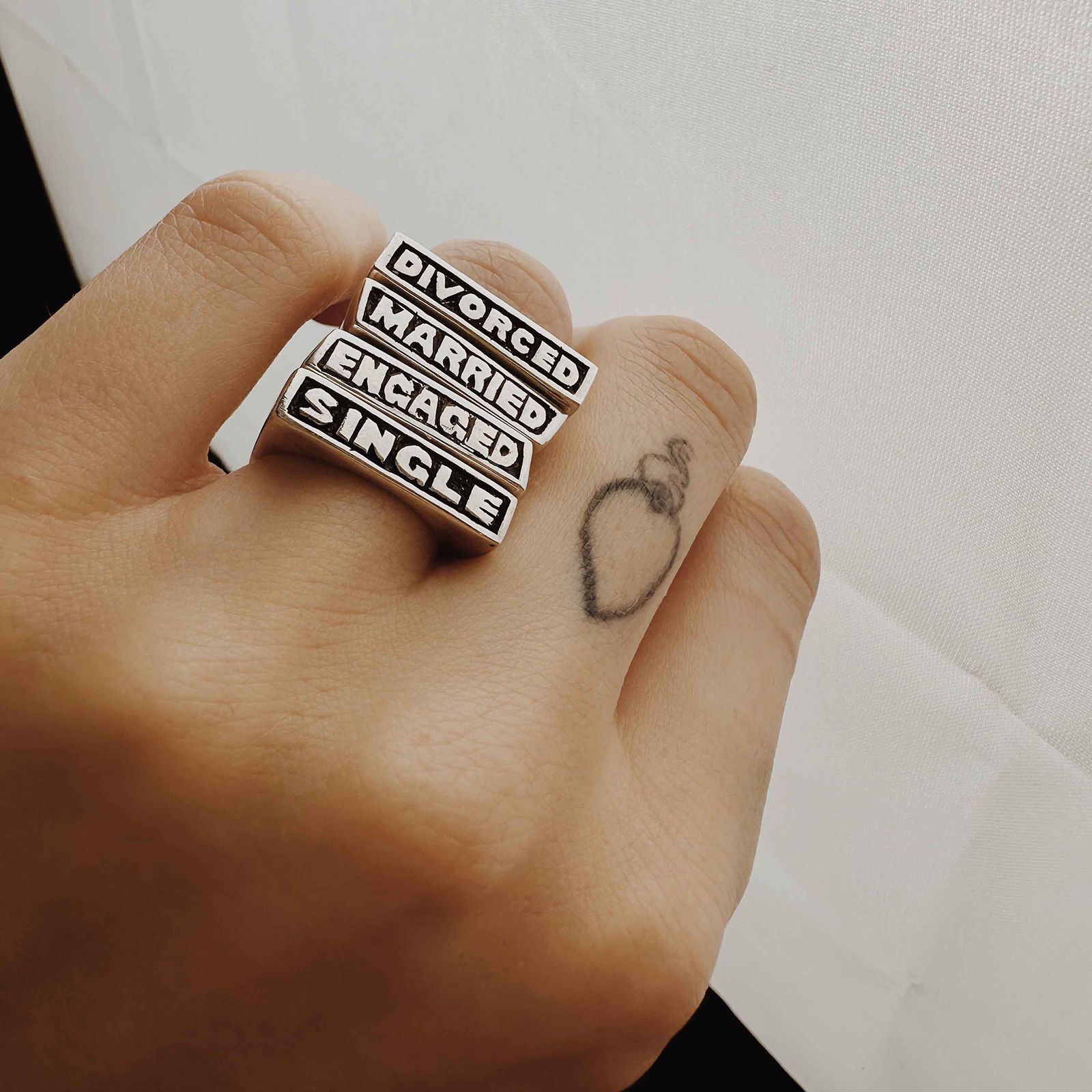 「The Divorced Ring」リング