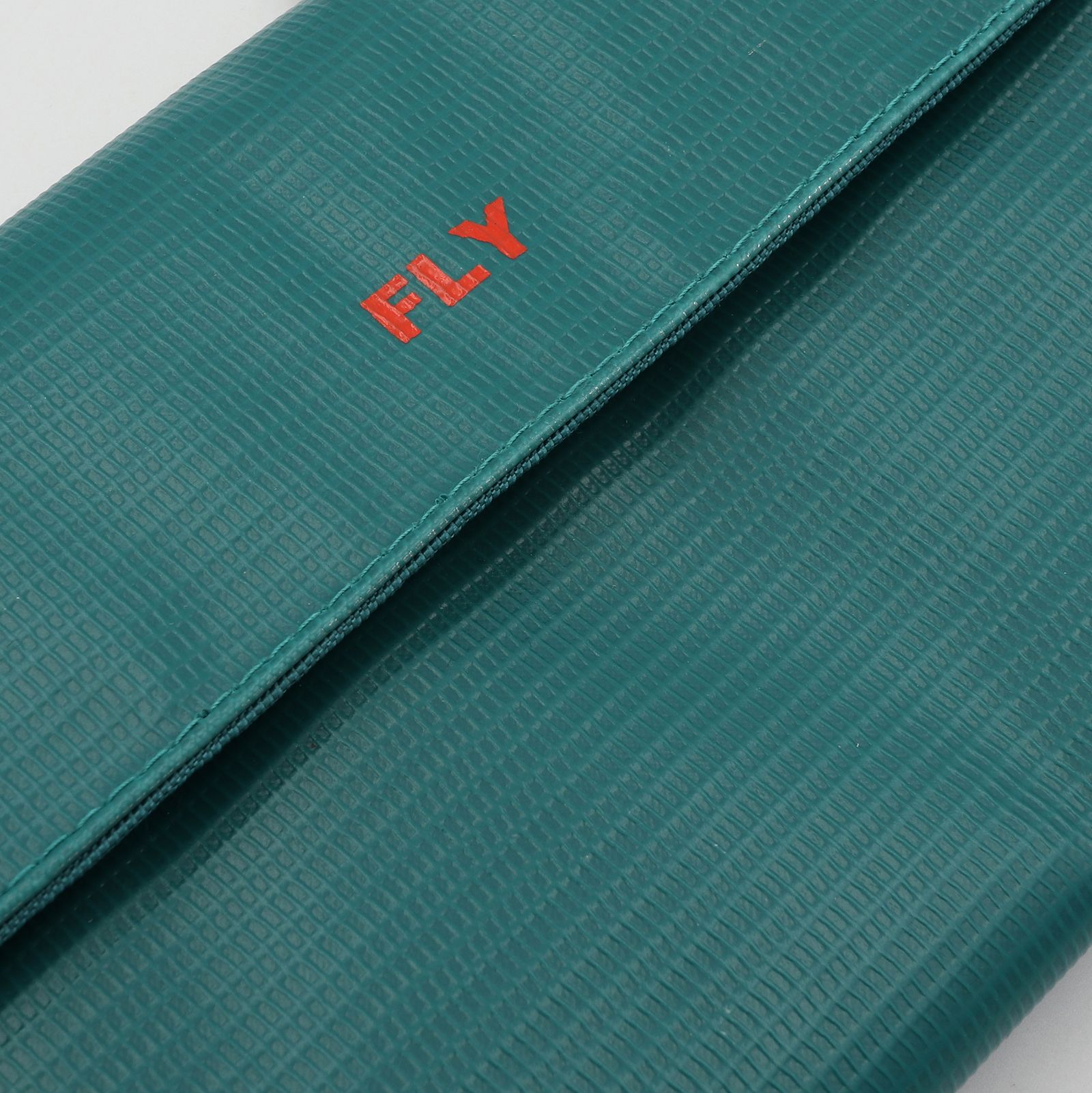 「FLY Long Wallet」ショルダーウォレットXL エメラルド