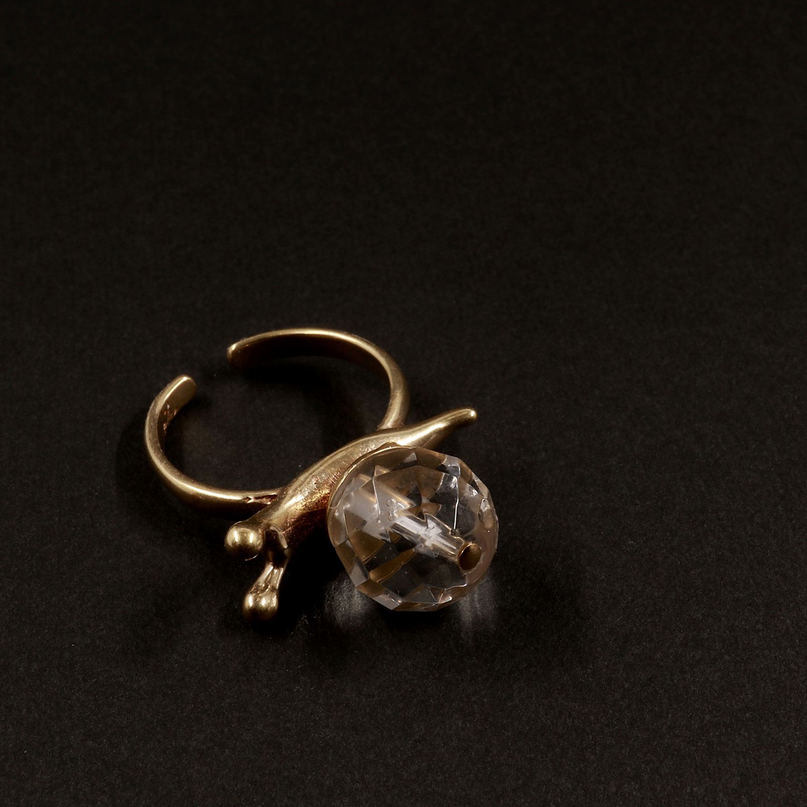 「snail ring」リング