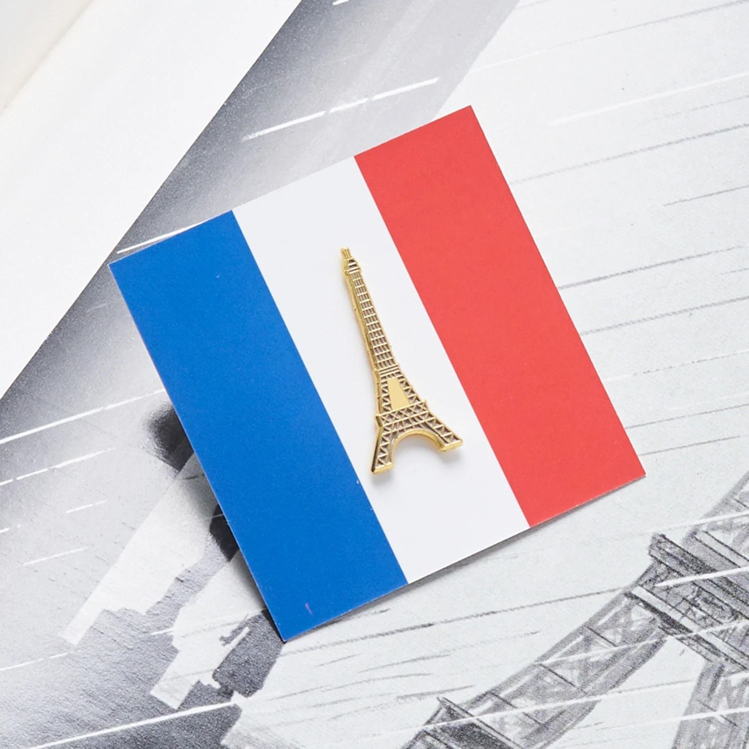 「Eiffel gold」ピンズ パリコレクション