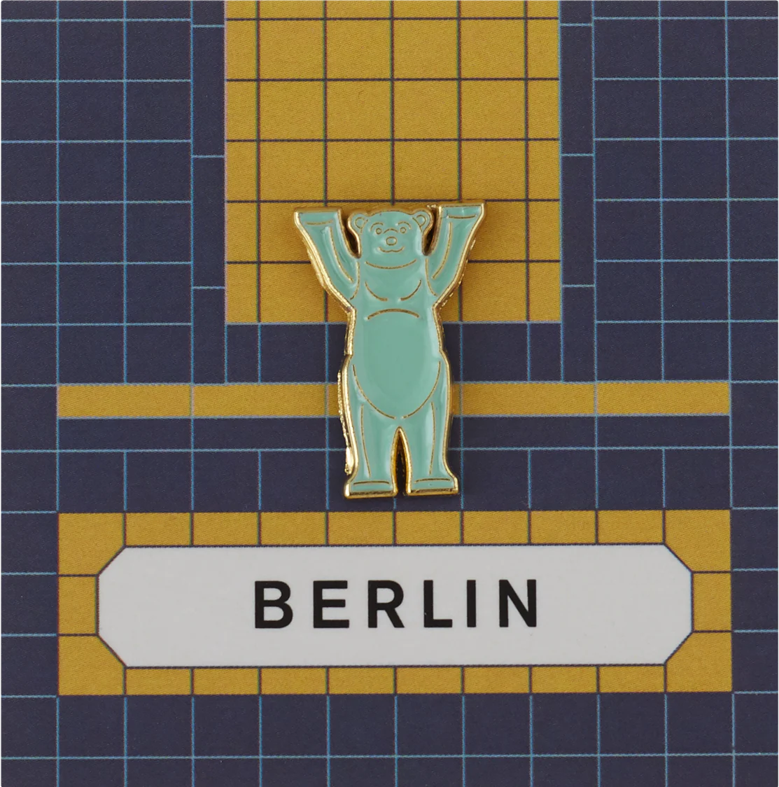 「Bear Blue」ピンズ ベルリンコレクション