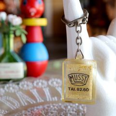MUSSY 木材加工 フレンチキーホルダー