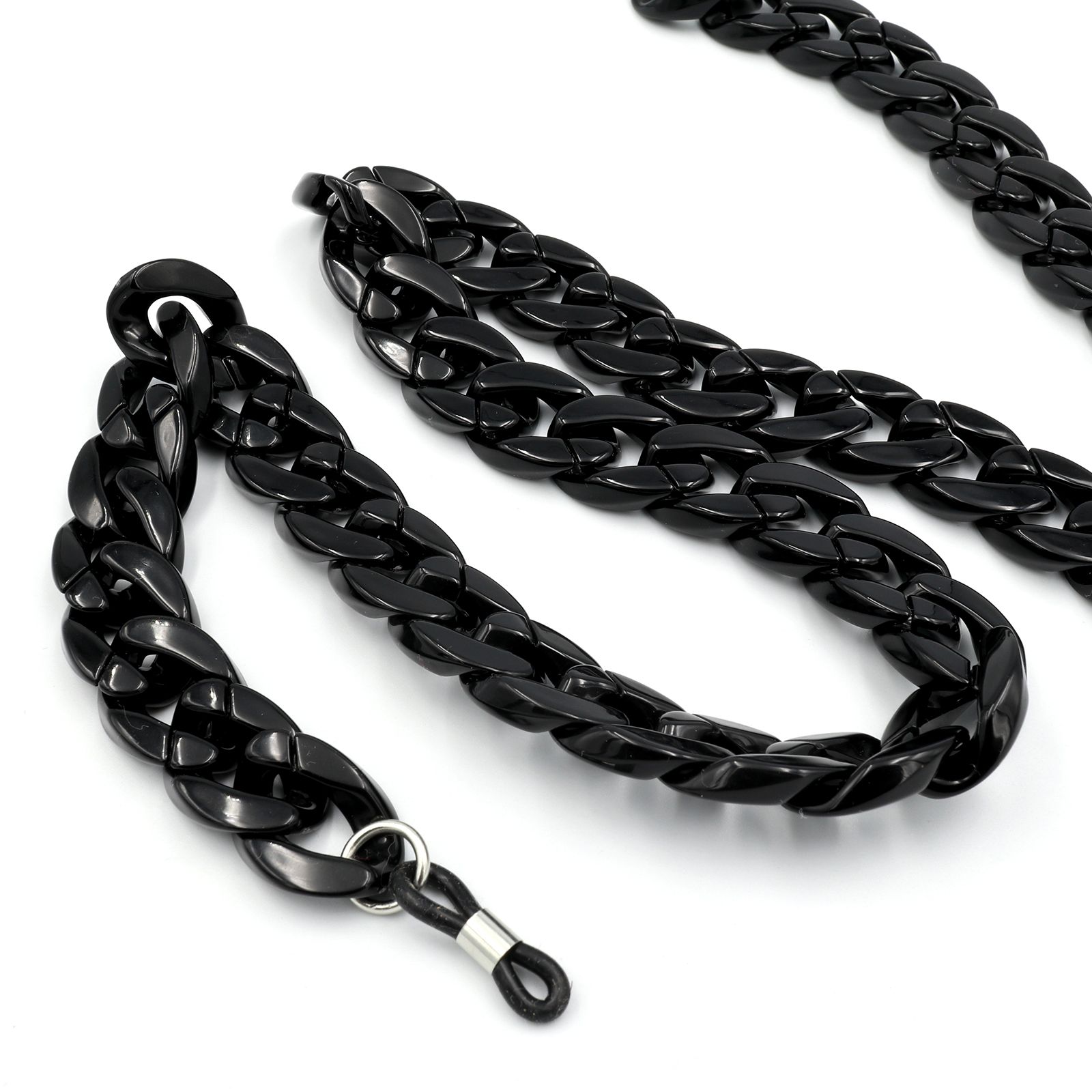 「Chunky Chain」グラスチェーン Black
