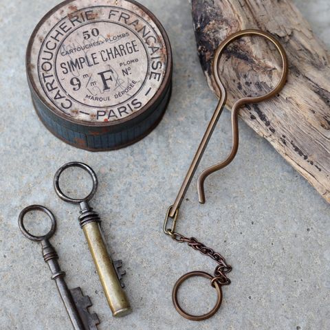 「SHORT SNAP KEY RING」キーリング ヴィンテージ