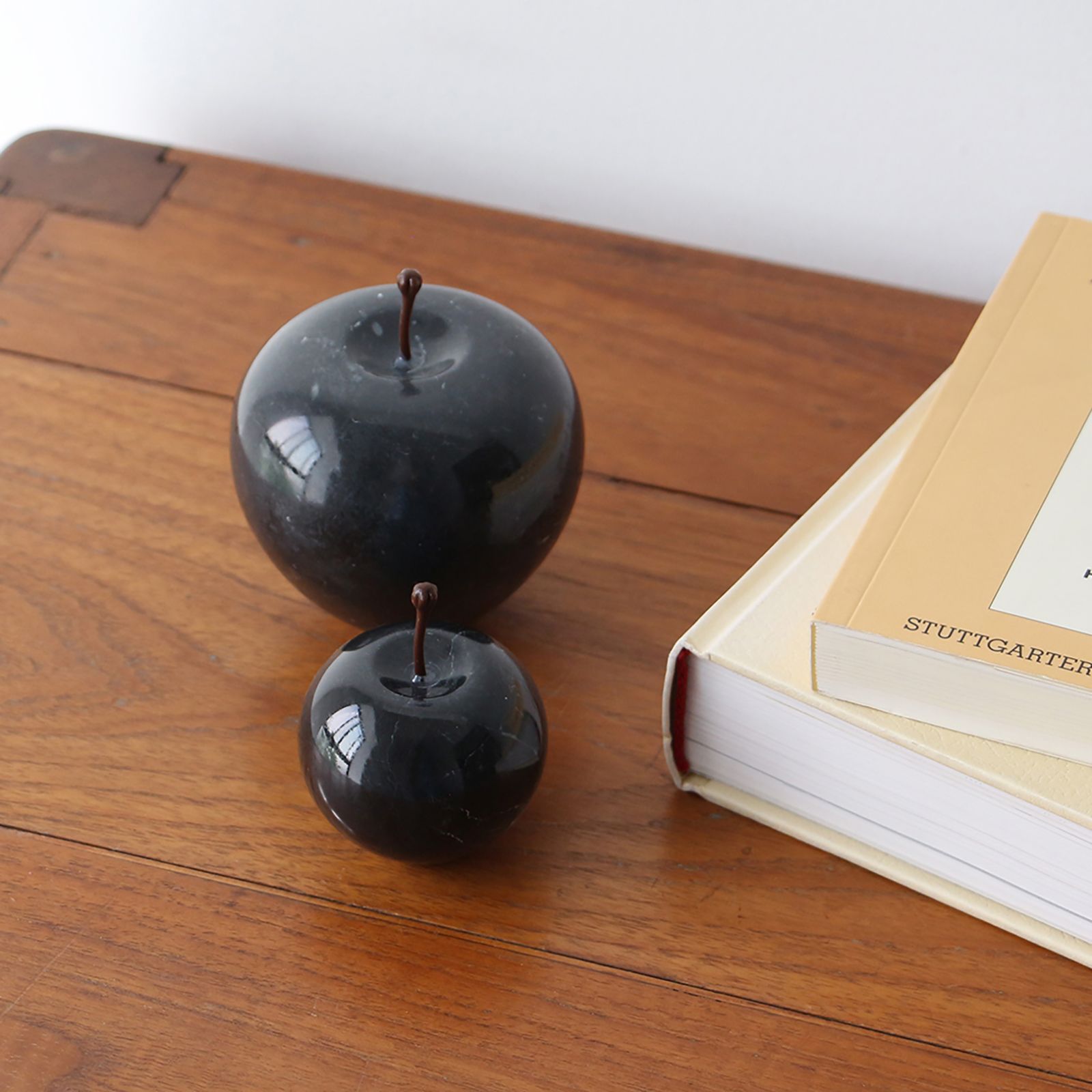 「Marble Apple Small」Black