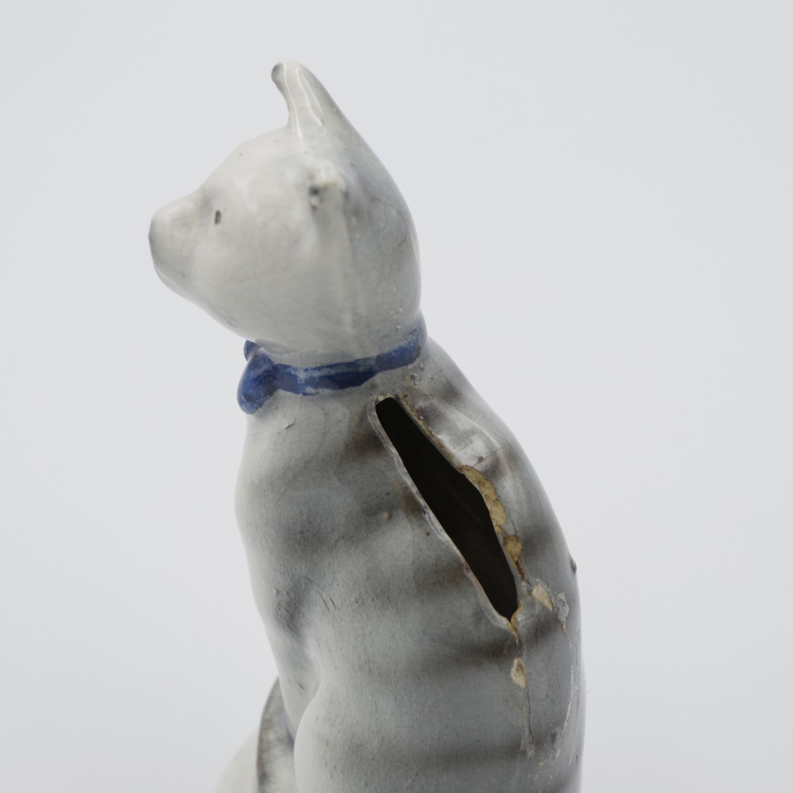 タビーキャットピギーバンク 貯金箱 1910-30s フランス