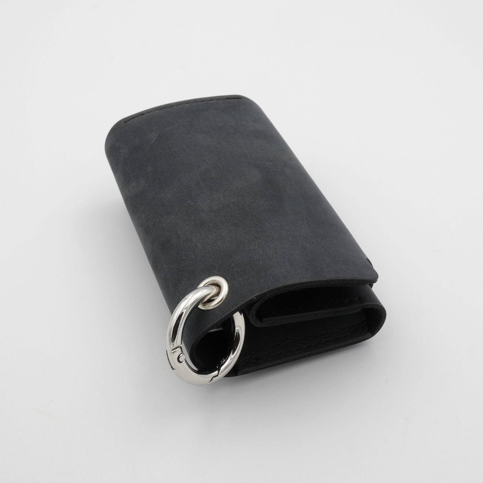 「単純化」三つ折り財布 銀スリ