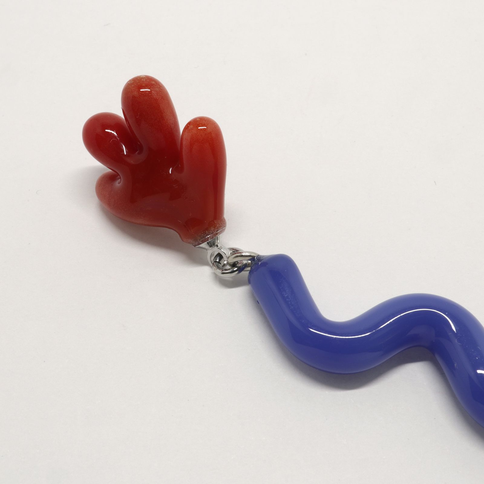 「Matisse Pierce Long」ピアス（片耳） レッド×イエロー1