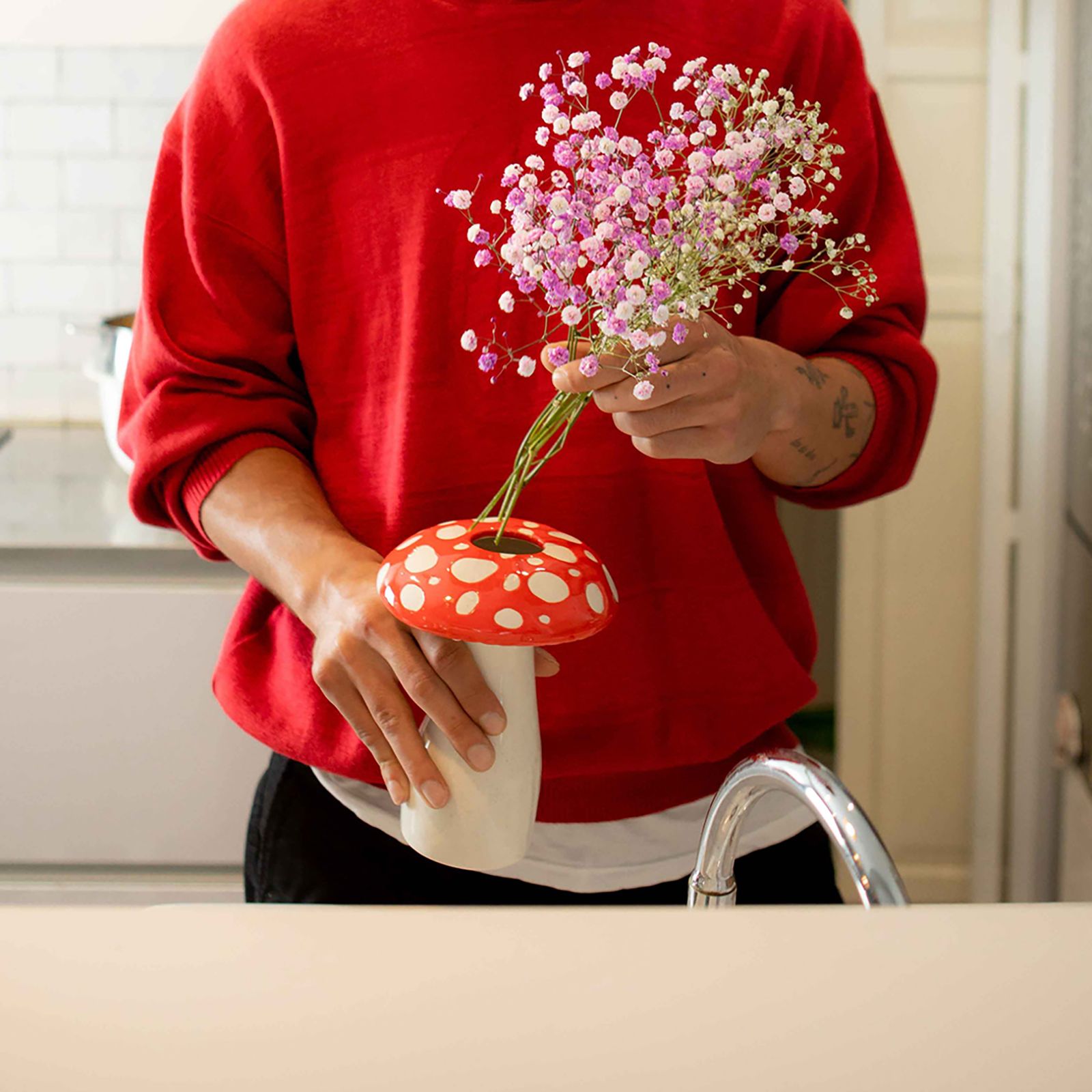 DOIY - 「Amanita Flower Vase Small」 フラワーベース | corne/コルネ