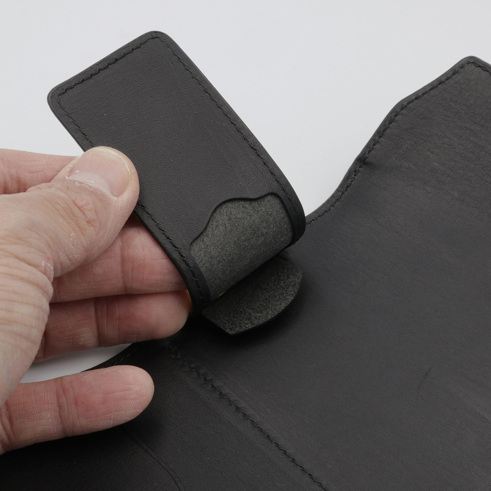 【Dual】コイン＆キーケース サドルプルアップ ブラック