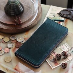 「LIZARD」ラウンド長財布