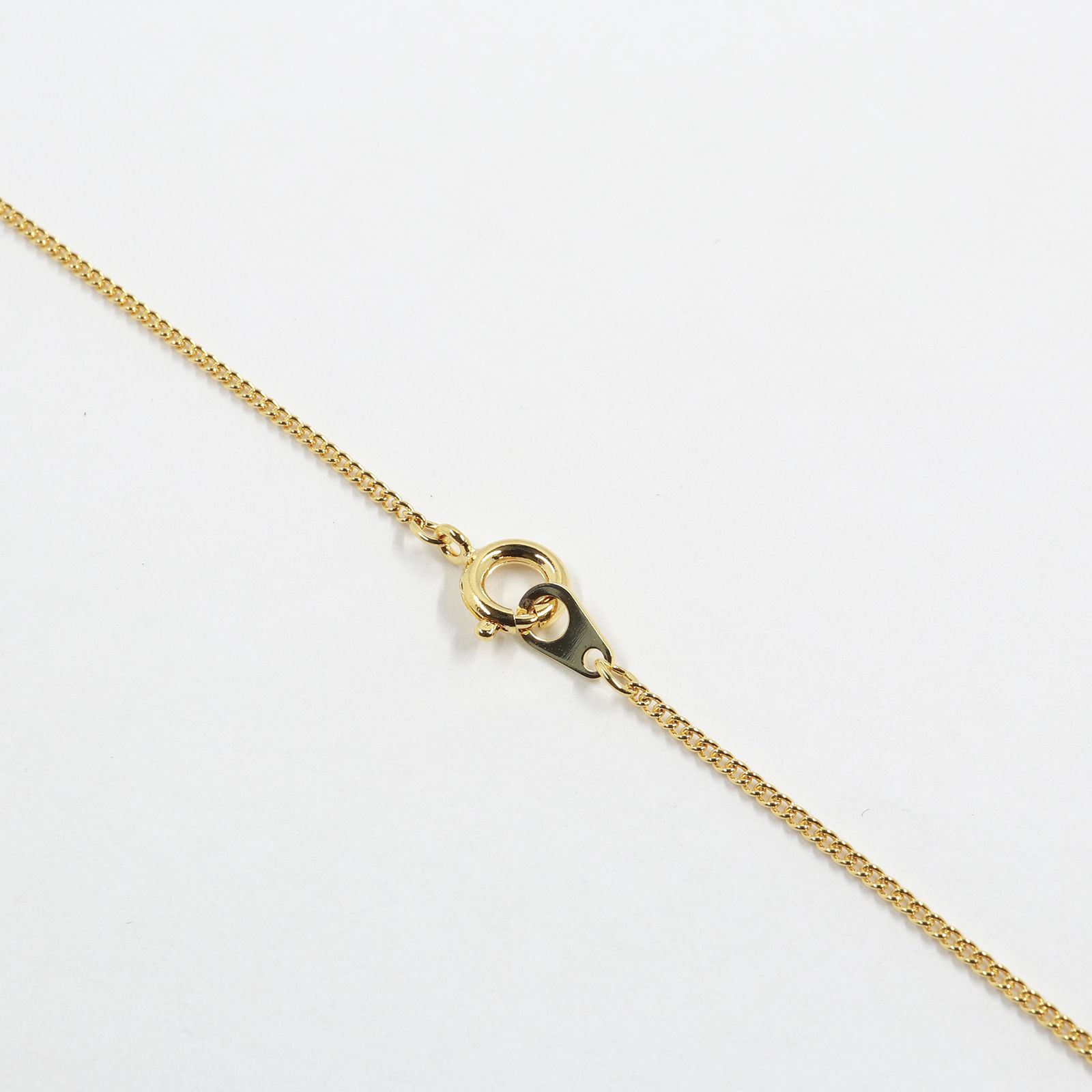 「threader necklace gold」ネックレス