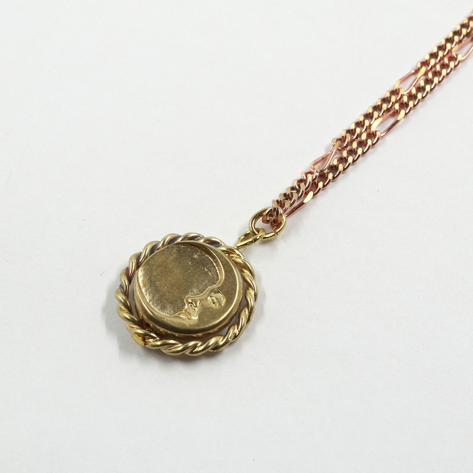 「lunar phase necklace」ネックレス