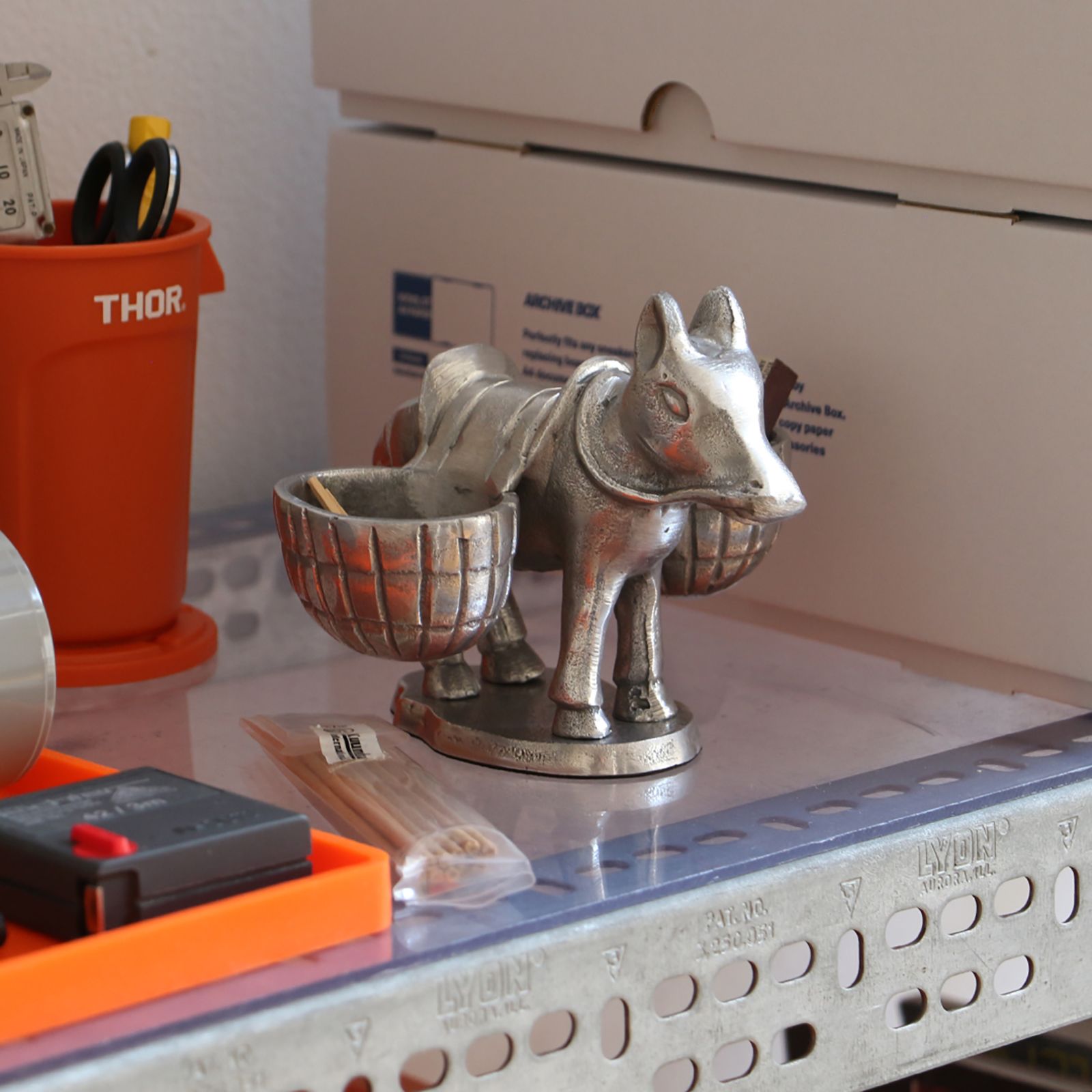 「Donkey And Basket」Silver