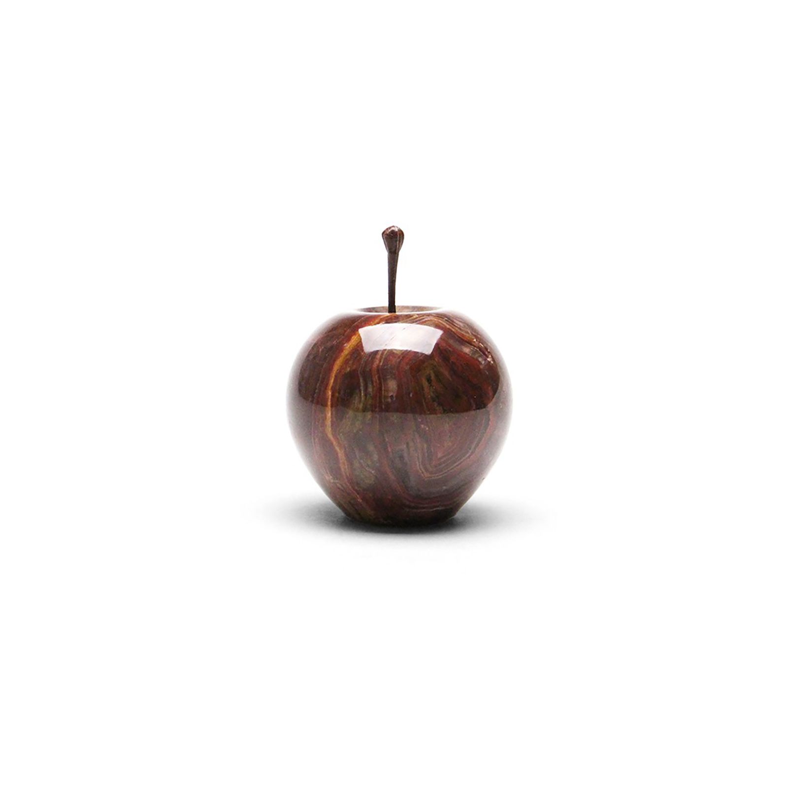 「Marble Apple Small」Brown