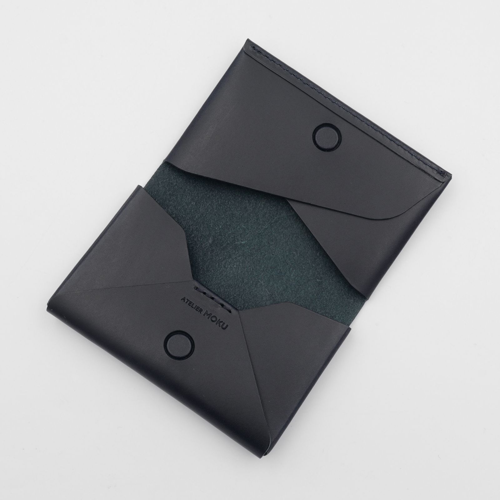 「Patan Buttero」カードケース（名刺入れ） dark navy