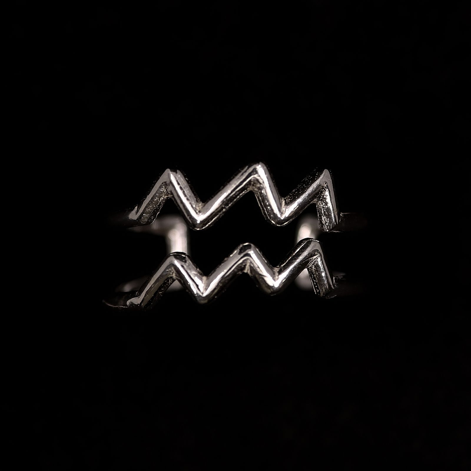 【Silver Jewel】horoscope ring Aquarius みずがめ座 シルバー925