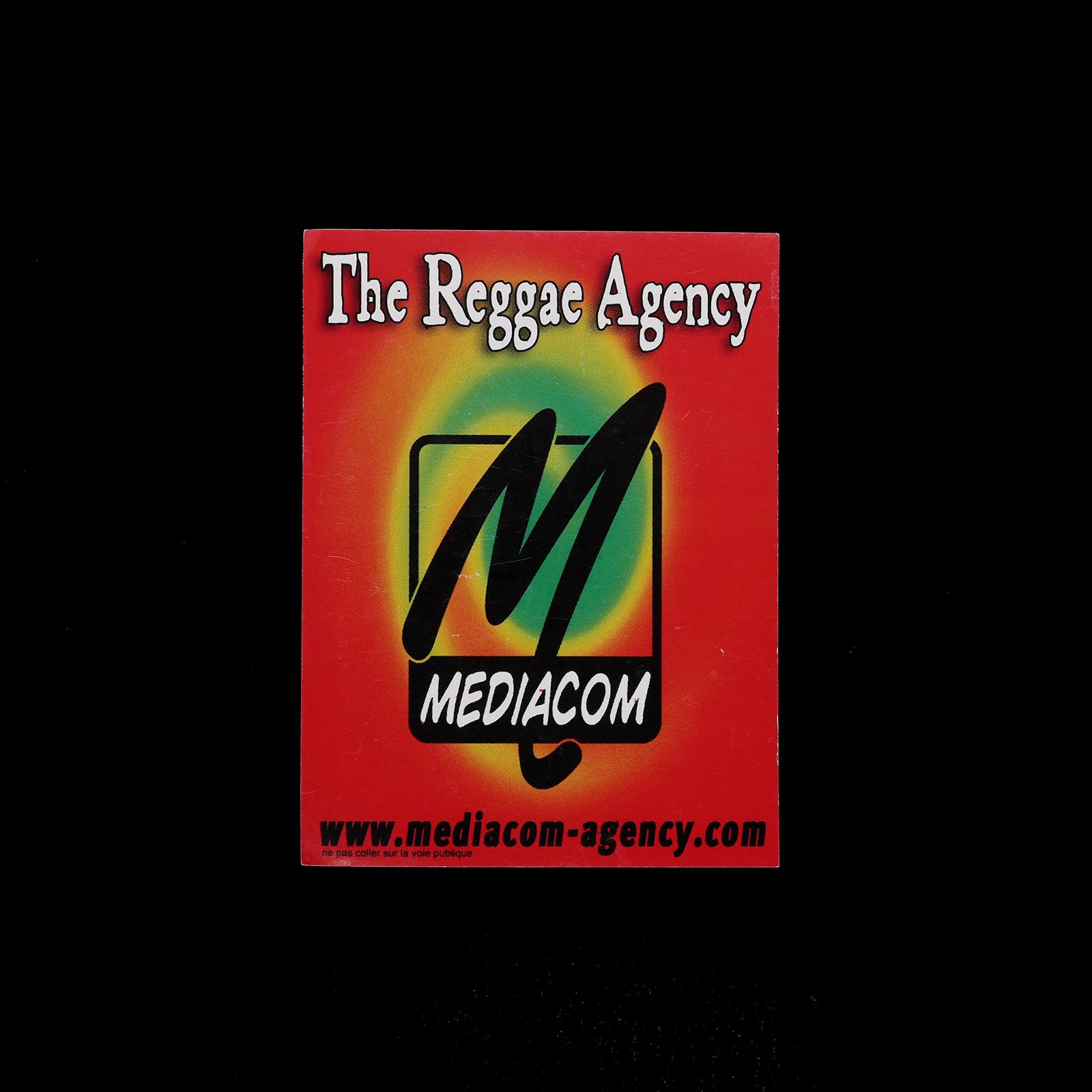 「MEDIACOM」ヴィンテージステッカー ヨーロッパ