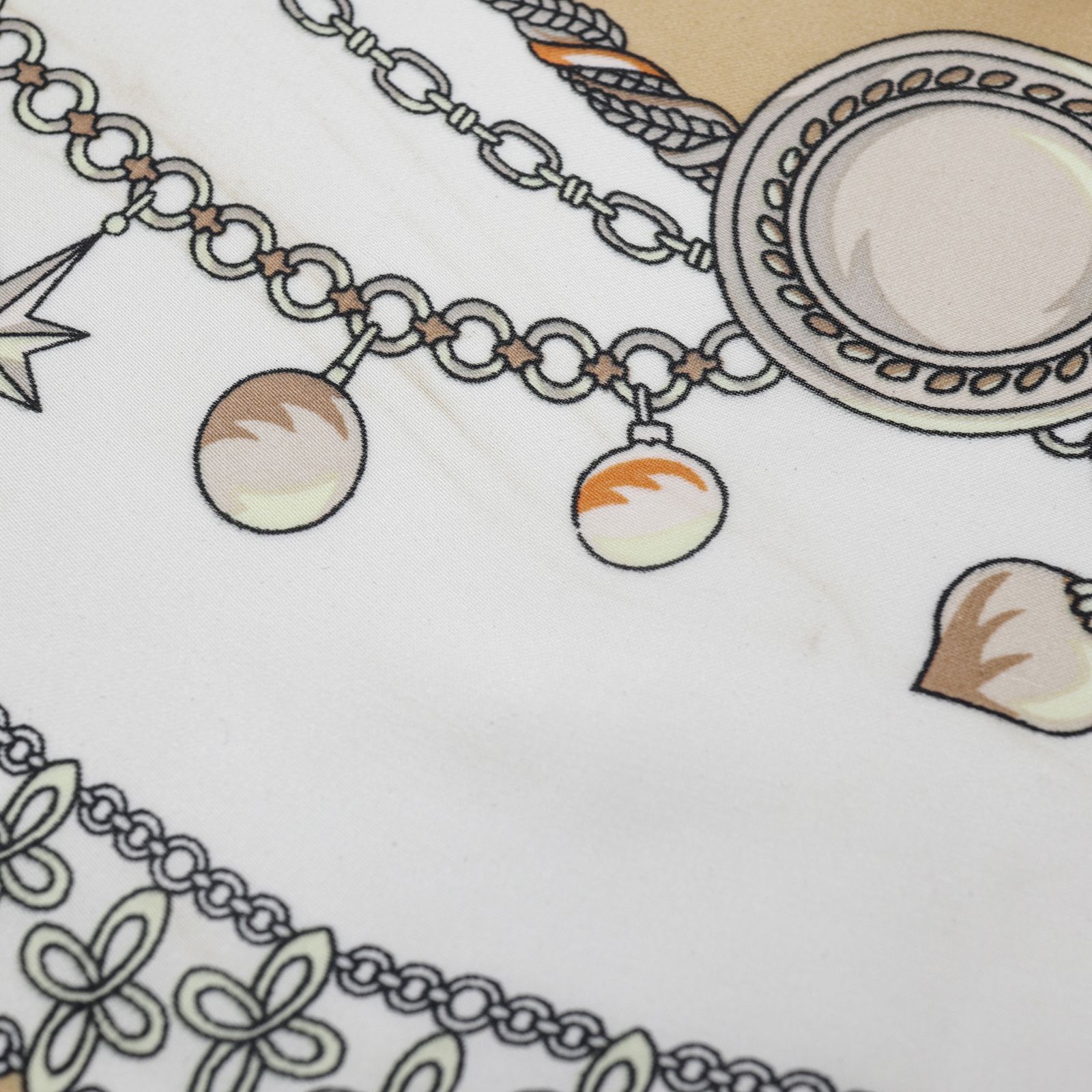 「オーナメント」ヴィンテージスカーフ ヨーロッパ