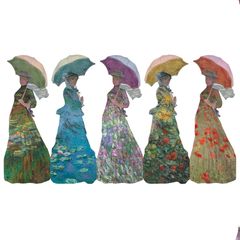 「5 BOOKMARKS "Claude Mone"」ブックマーク MON PETIT ART フランス