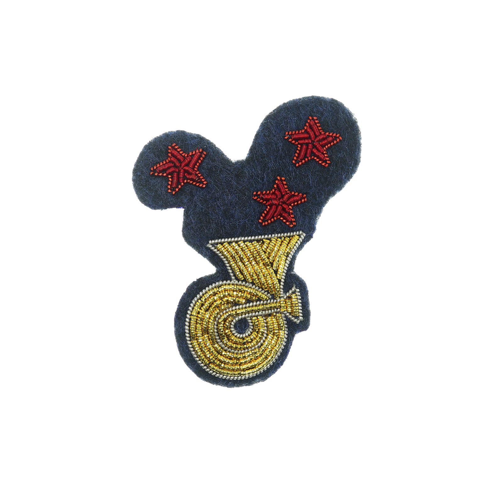 「French Horn」ブローチ