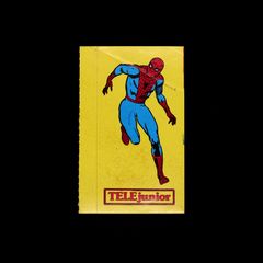 TELE junior SPIDERMAN ヴィンテージステッカー フランス