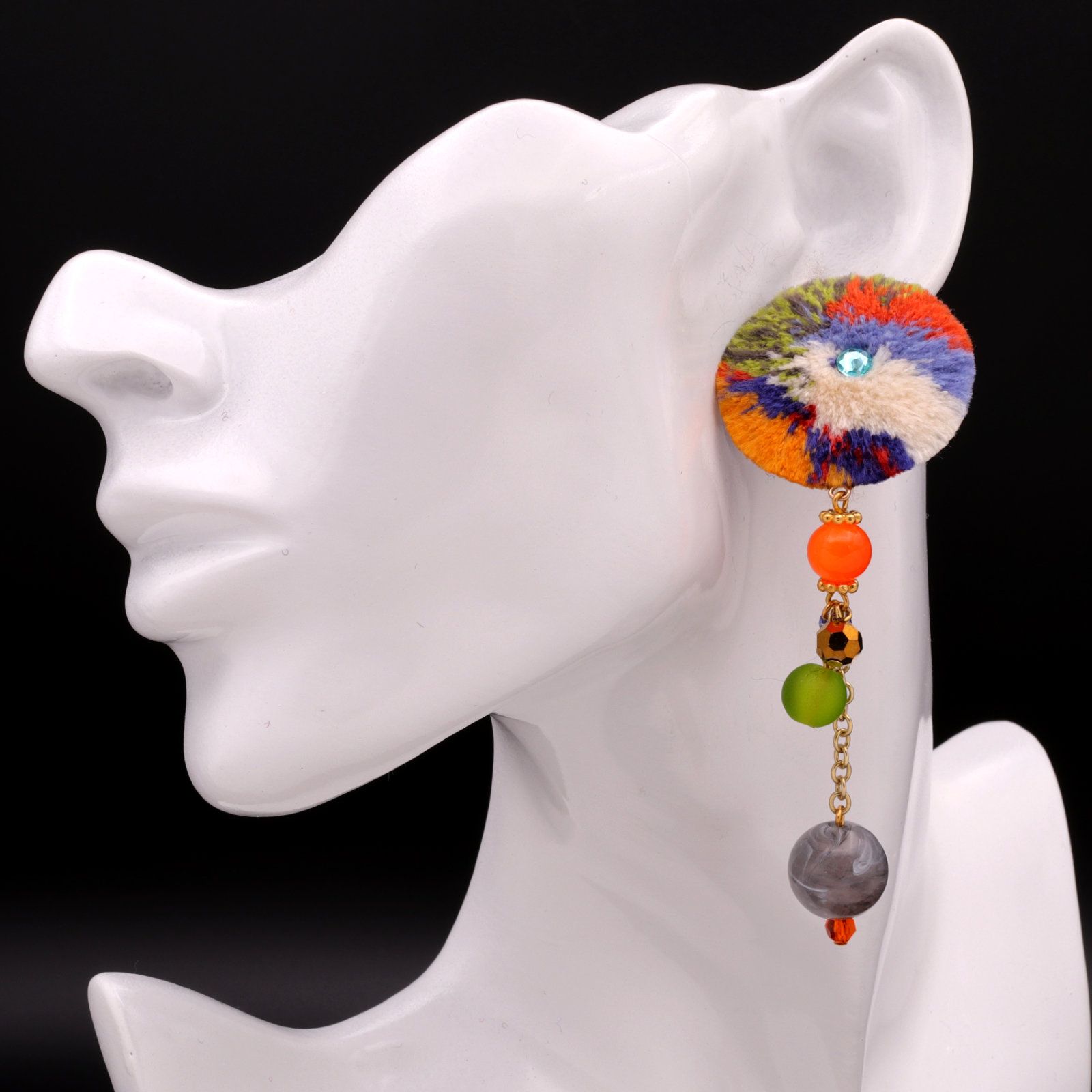 「TRIBO Beads」イヤリング