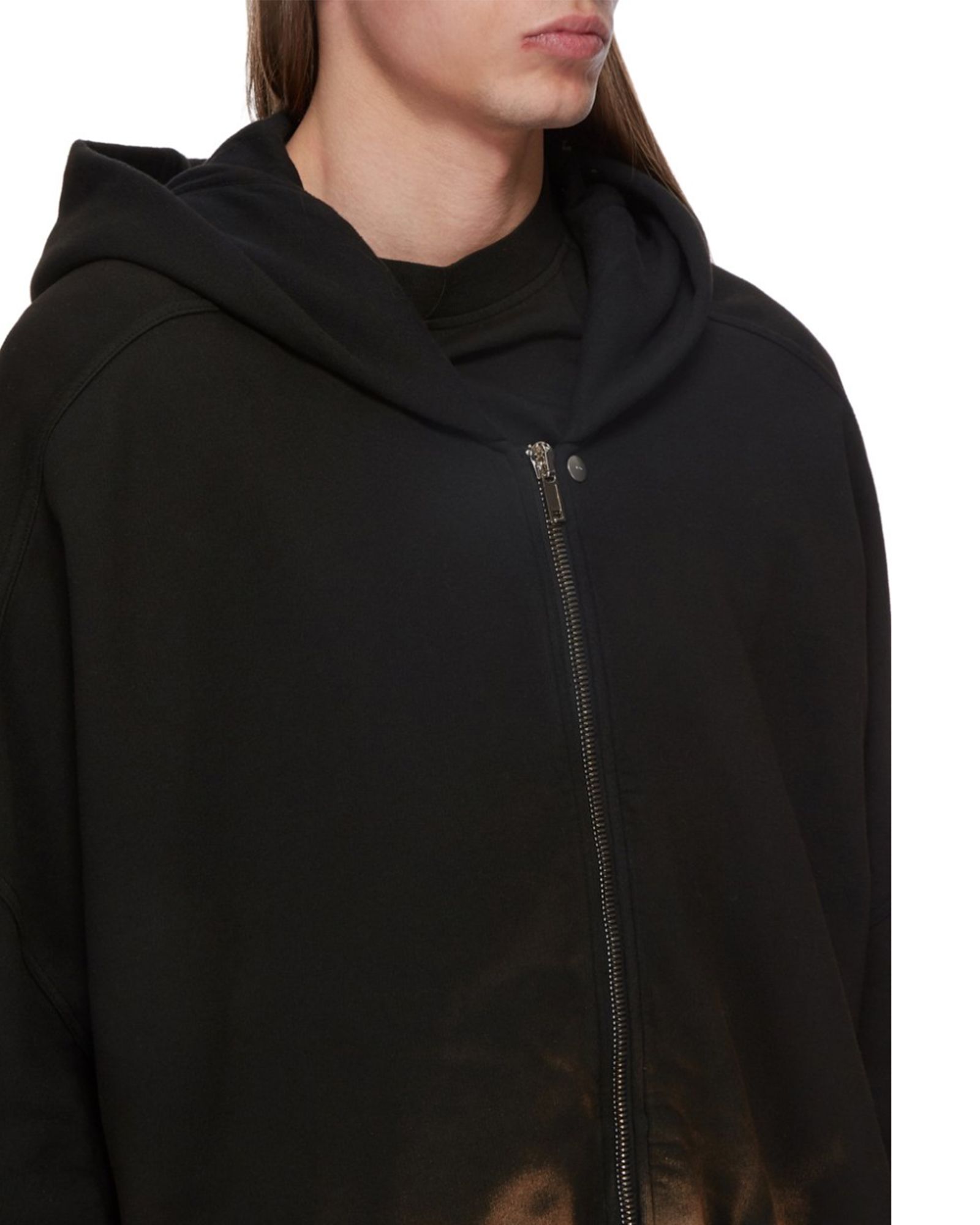 RICK OWENS DRKSHDW - JUMBO HOODED PETER/DU02D2278/プルオーバーパーカー/ BLACK/TERRA |  Detail