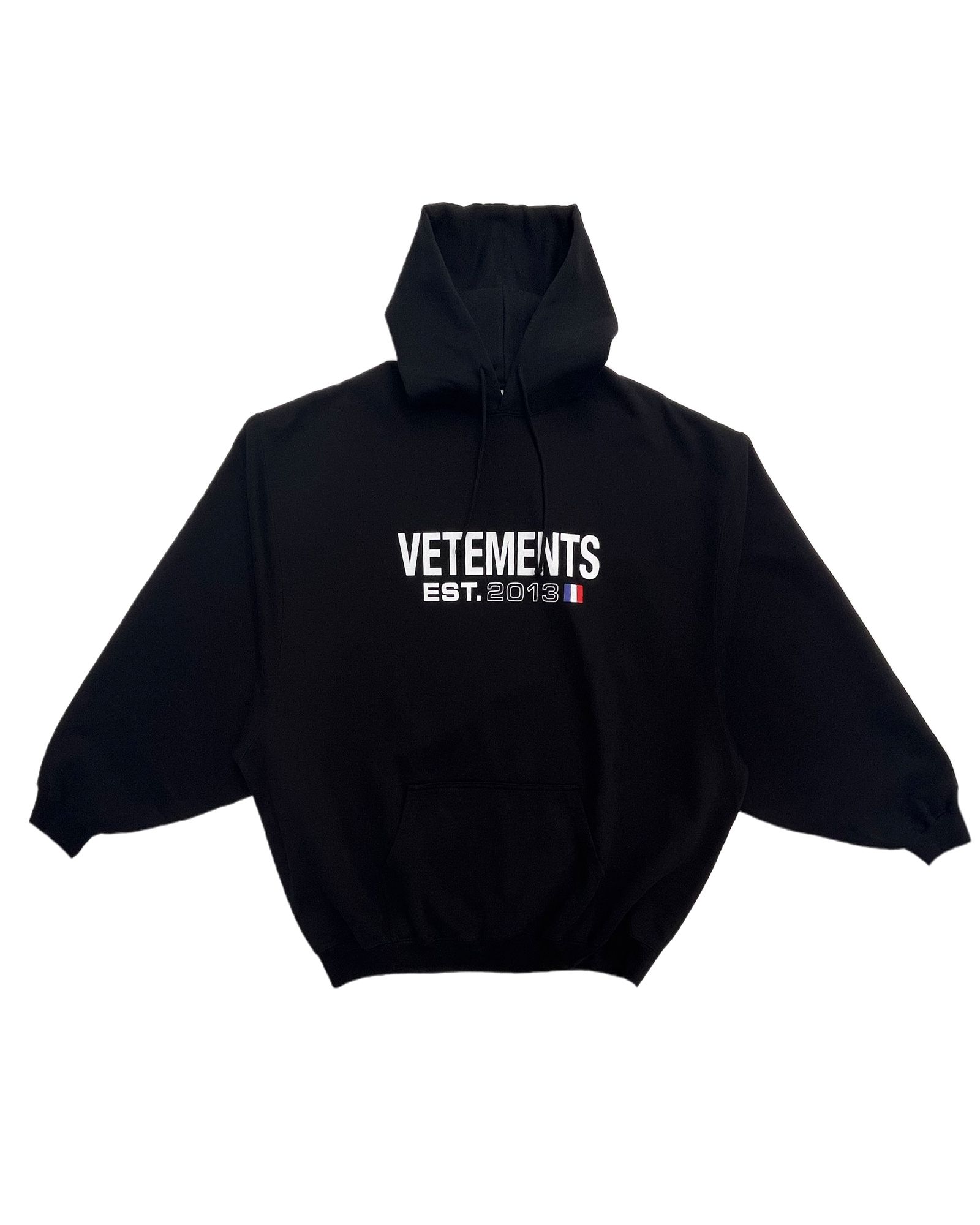 VETEMENTS - VETEMENTS PARIS LOGO HOODIE/UE54HD500R/プルオーバーパーカー/RED | Detail