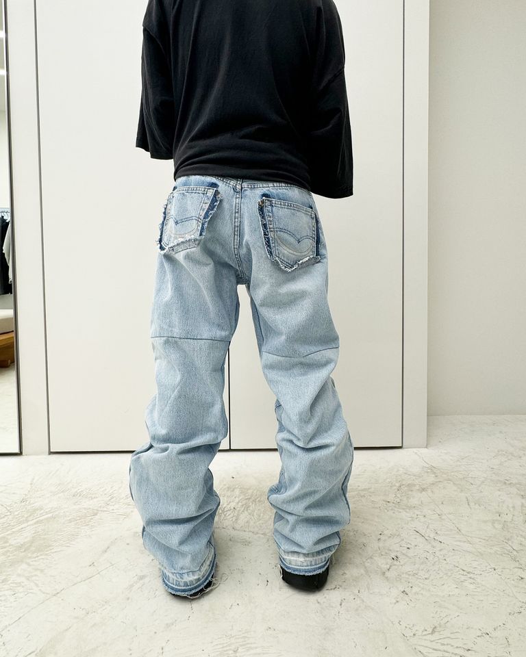 READYMADE - FLARE WIDE DENIM/RM-M01-0000-060/フレアワイドデニム  