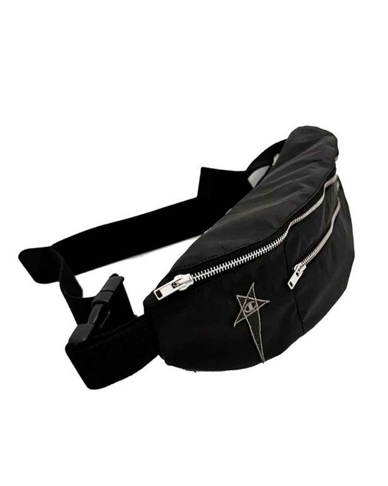RICK OWENS - BUMBAG/CM01D6097/ボディバッグ/BLACK/RICK OWENS 