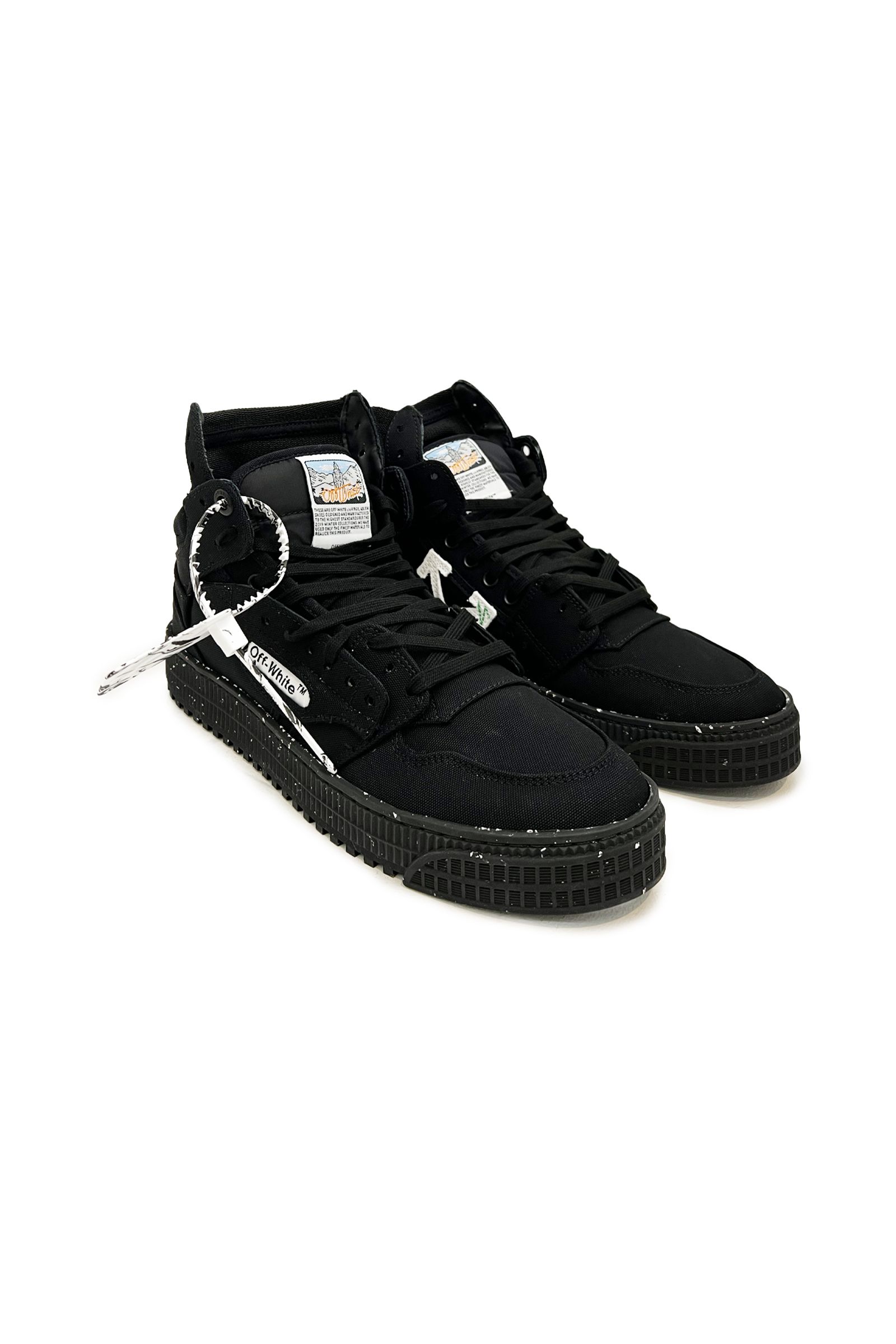 OFF-WHITE - 3.0 OFF COURT ECO CANVAS/1010 BLACK BLACK | Detail