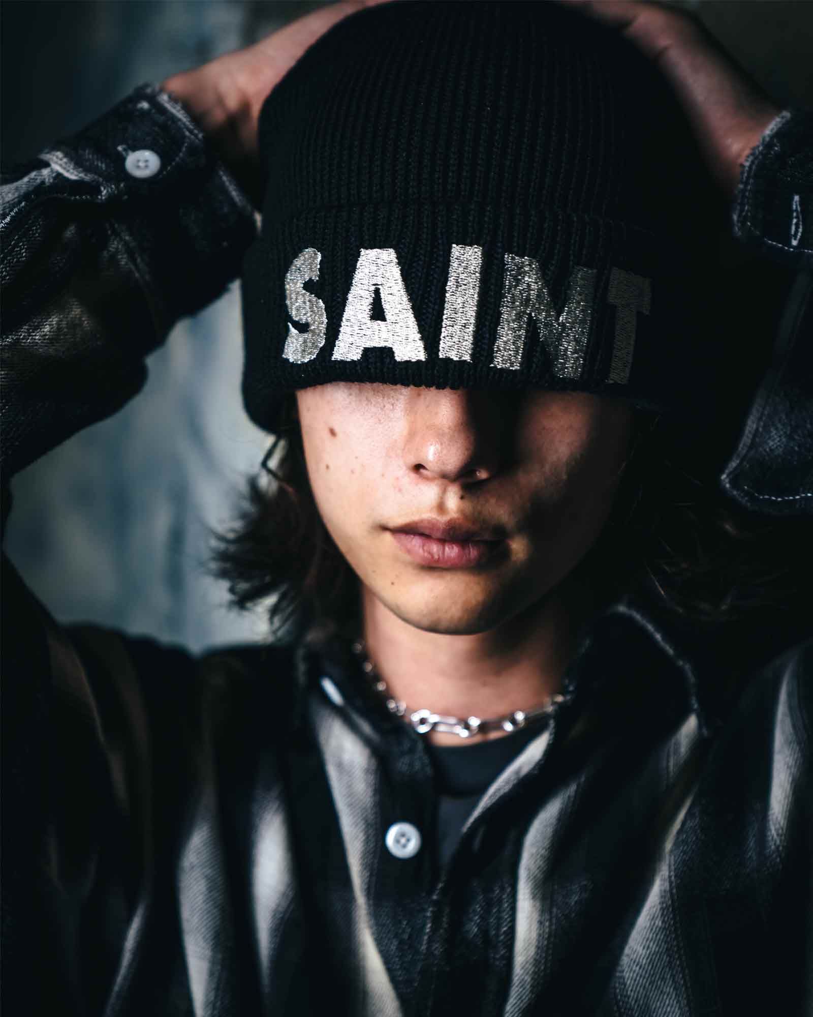 SAINT Mxxxxxx - Knit cap/saint | Detail