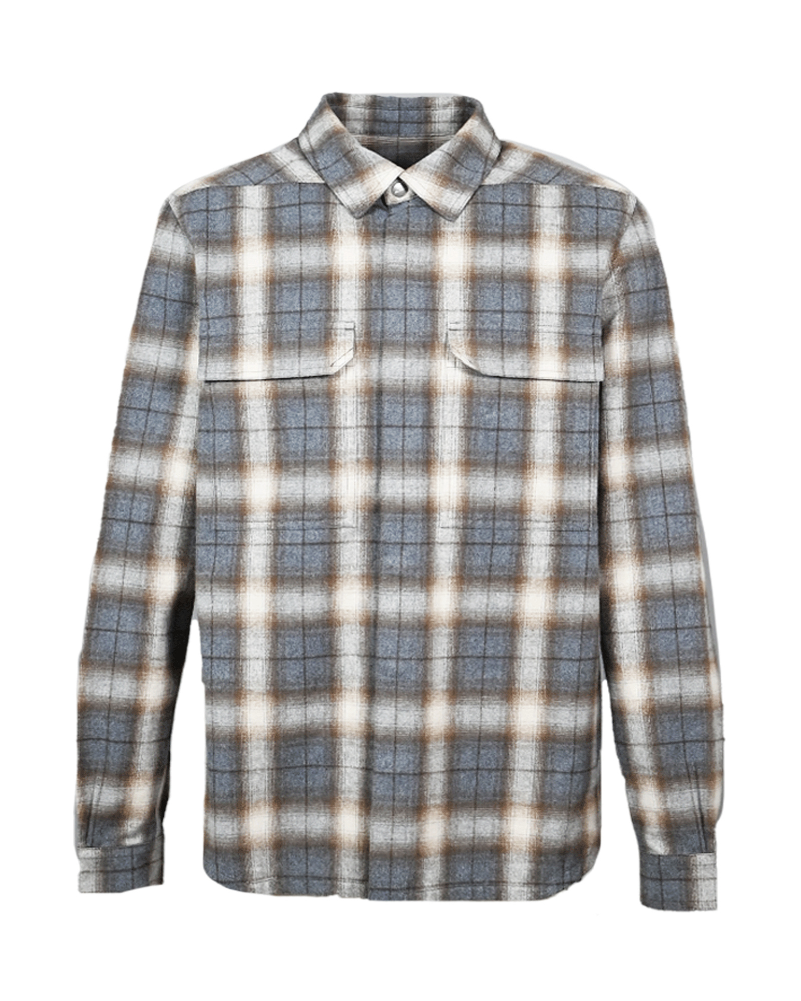 Rick Owens OUTERSHIRT アウターシャツ　フランネルチェック Rick Owens (リックオウエンス) - OUTERSHIRT / アウターシャツ