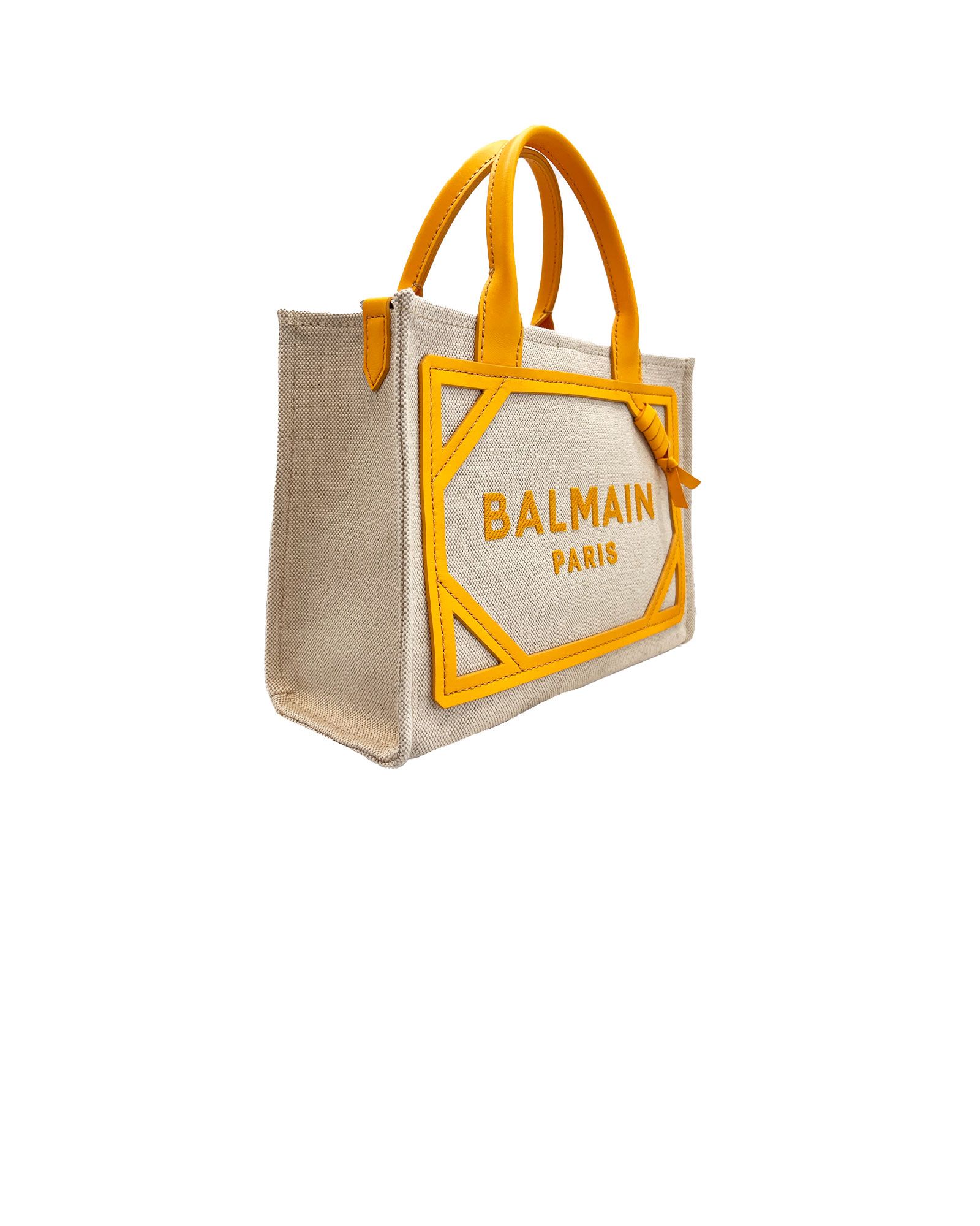 BALMAIN - B-ARMY SHOPPER SMALL-CANVAS&LO | Detail