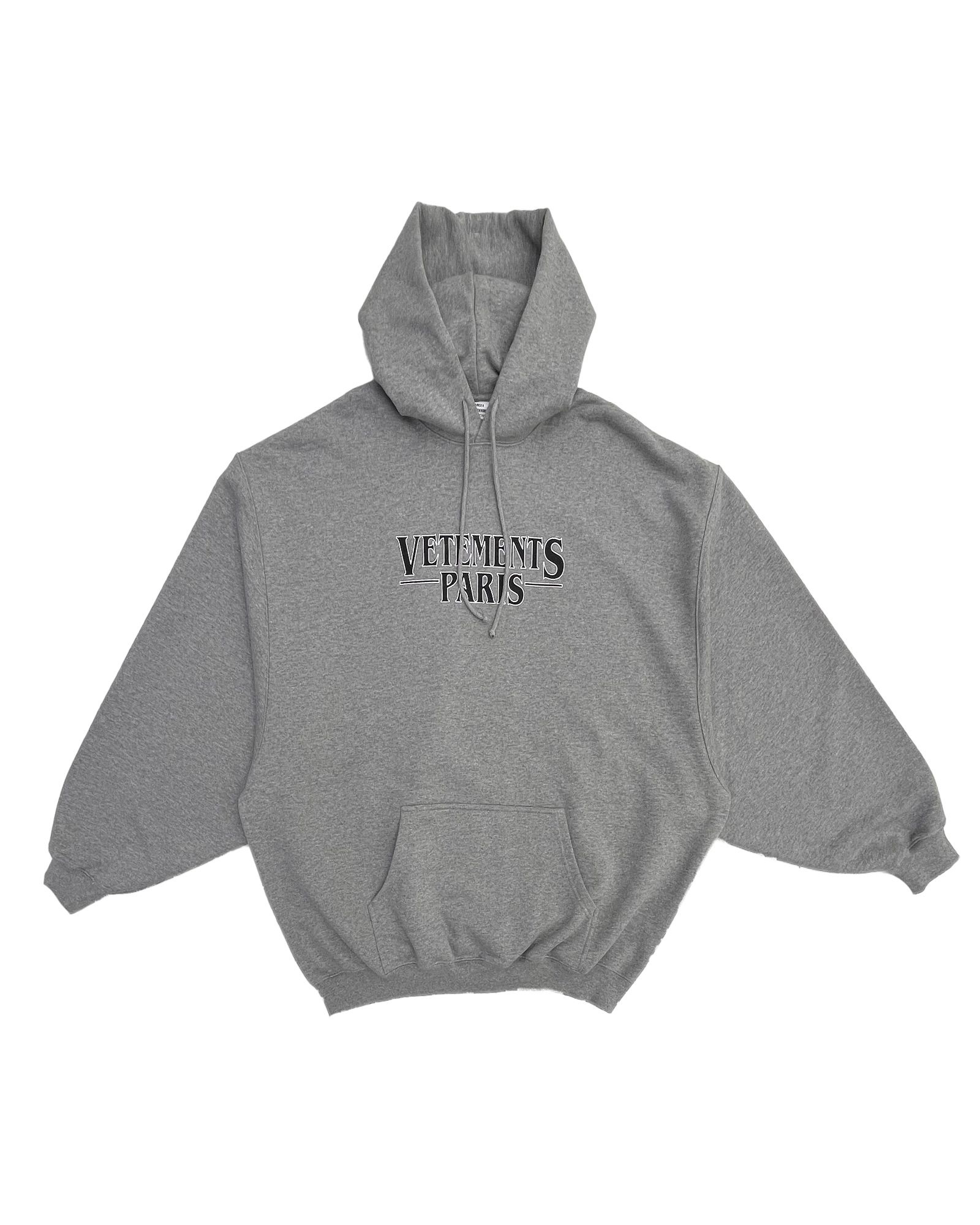 VETEMENTS - Vetements paris logo hoodie (プルオーバーパーカー