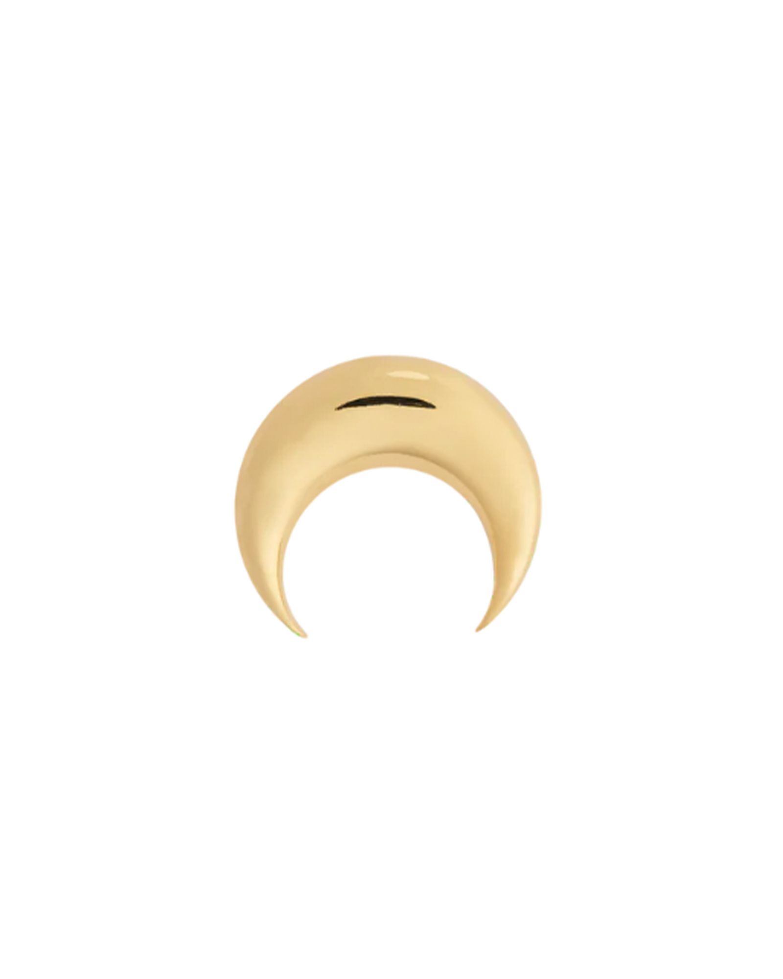 Marine Serre - マリーン・セル/MOON EARRING GOLD 35 mm/ピアス/Gold 