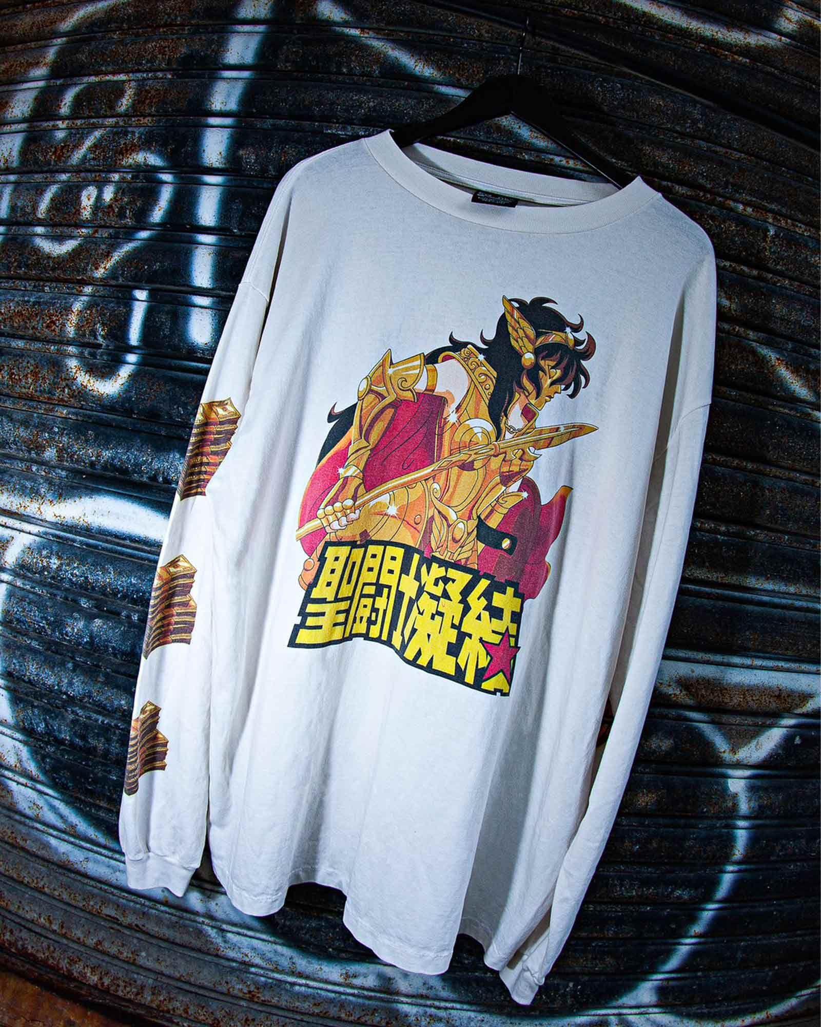 SAINT Mxxxxxx - セントマイケル/Cl_ls t-shirt/聖闘士/ロンT/WHITE