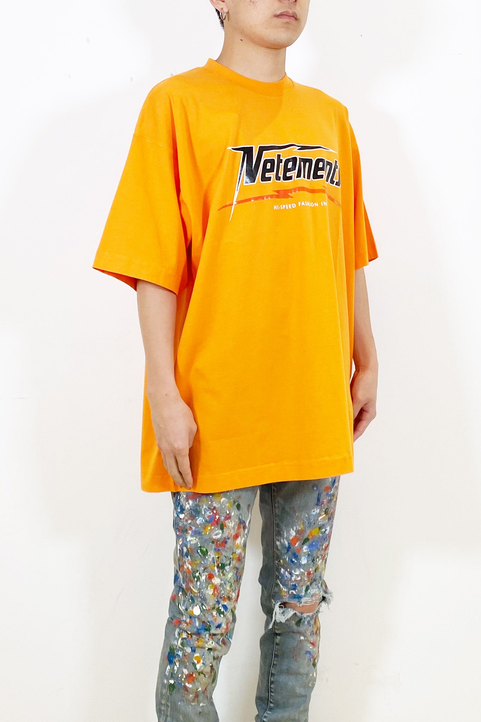 VETEMENTS ヴェトモン HI SPEED T SHIRT | unimac.az