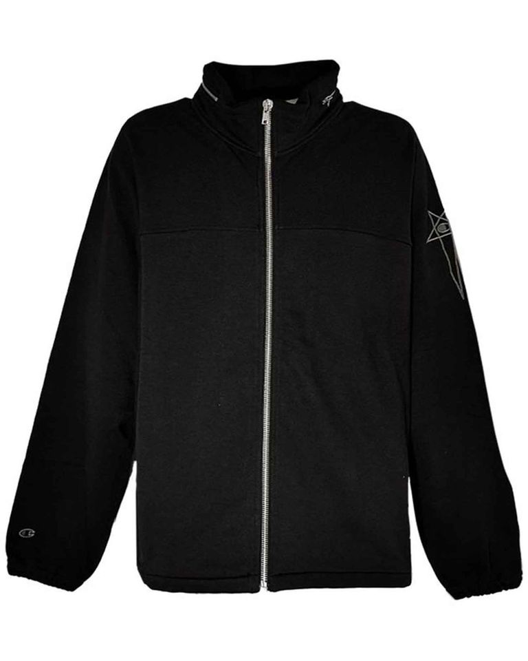 RICK OWENS - JUMBO WINDBREAKER/CM01D0467/ウインドブレーカー/BLACK 