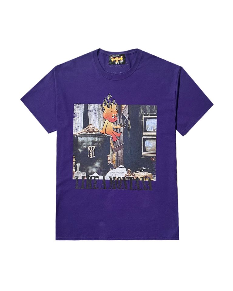 CVTVLIST - CVTVLIST SB | MONTANA TEE/22SB110307/Tシャツ/PURPLE 